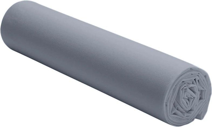 Drap housse uni baton rouge 100% percale de coton lavé - bleu forever/bleu anthracite by Baton Rouge