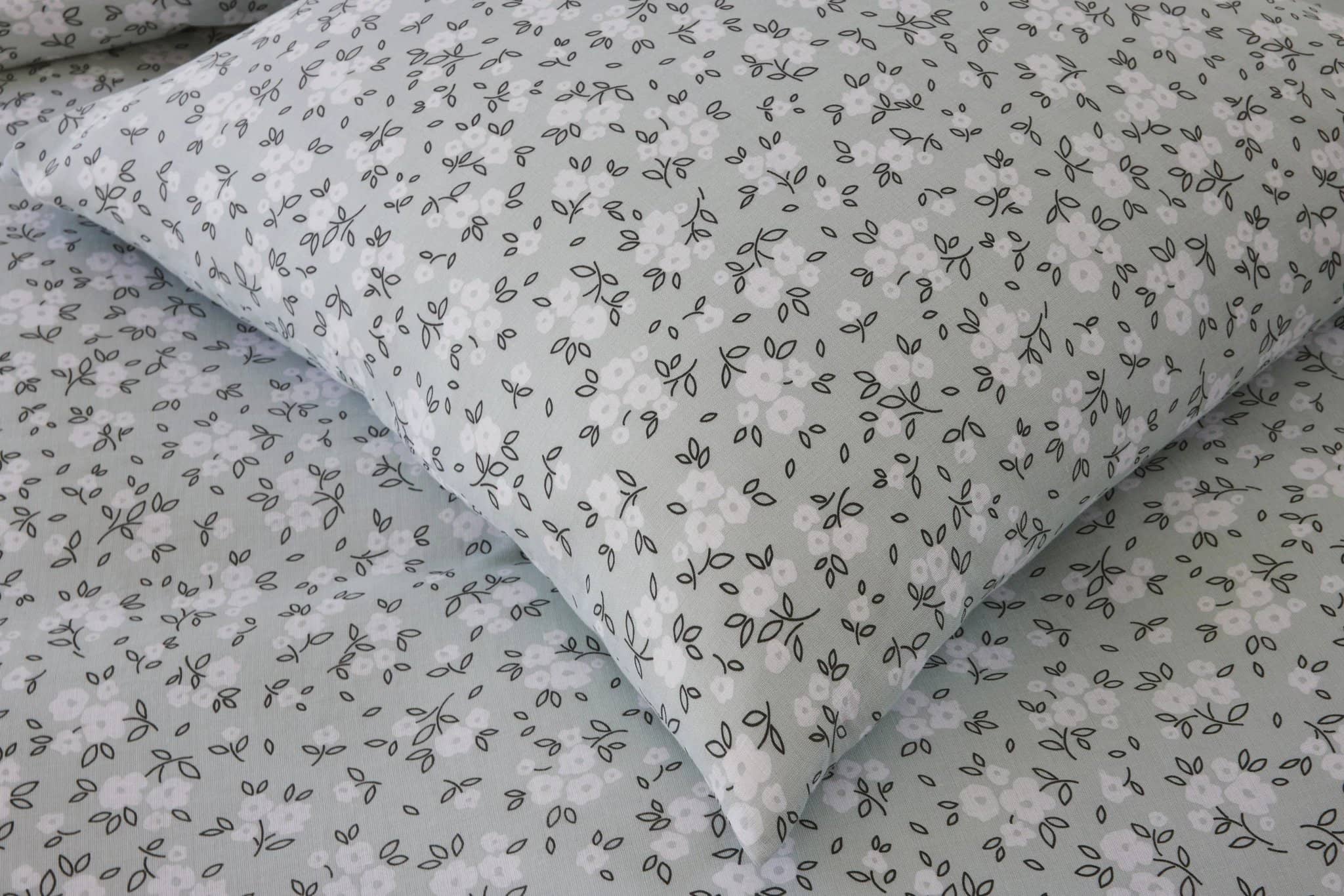 Parure housse de couette 3pcs 100% gaze de coton imprimé edana by Baton Rouge