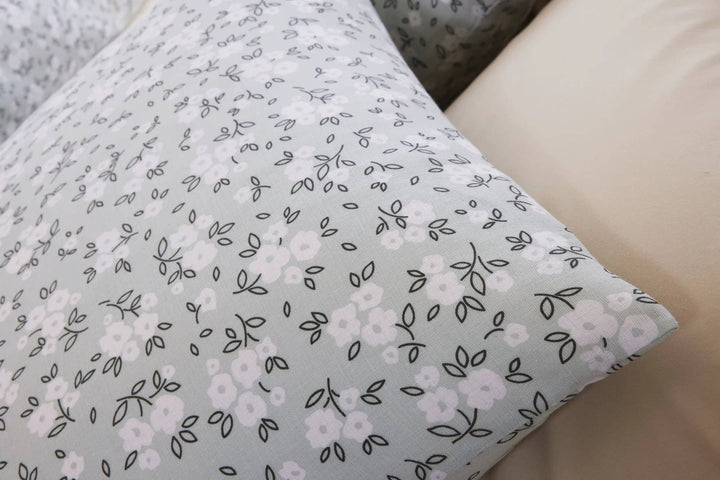 Parure housse de couette 3pcs 100% gaze de coton imprimé edana by Baton Rouge