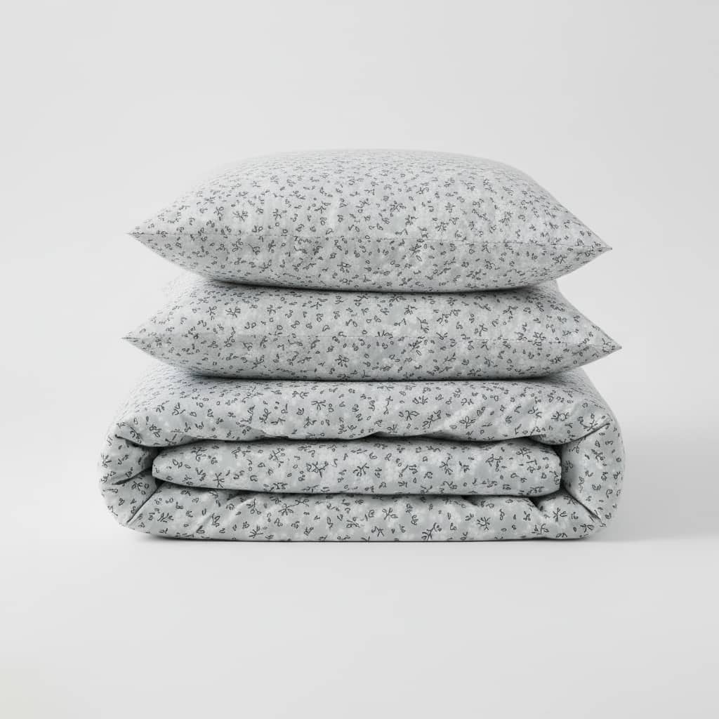 Parure housse de couette 3pcs 100% gaze de coton imprimé edana by Baton Rouge