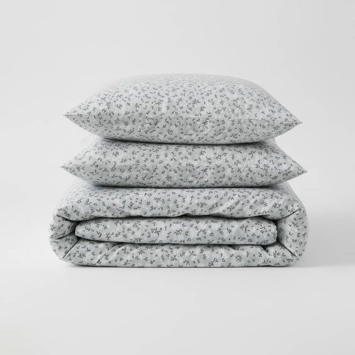 Parure housse de couette 3pcs 100% gaze de coton imprimé edana by Baton Rouge