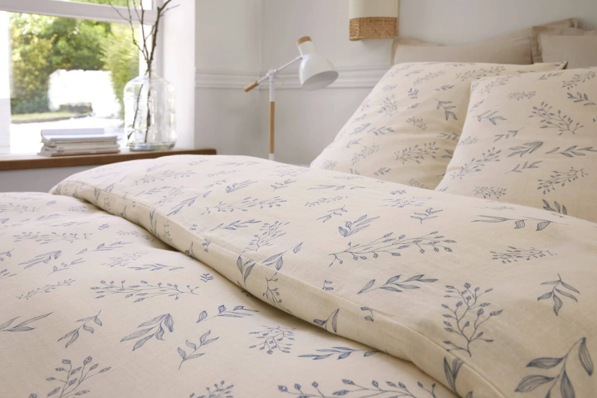 Parure housse de couette 3pcs 100% gaze de coton imprimé liveo by Baton Rouge