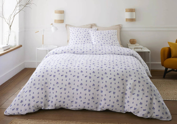 Parure housse de couette 3pcs 100% gaze de coton imprimé louca by Baton Rouge