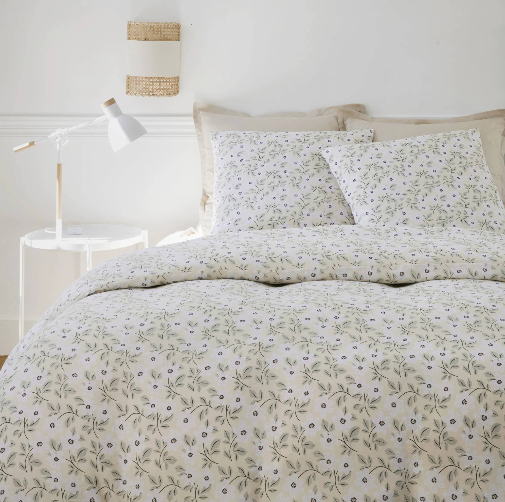 Parure housse de couette 3pcs 100% gaze de coton imprimé loucile by Baton Rouge