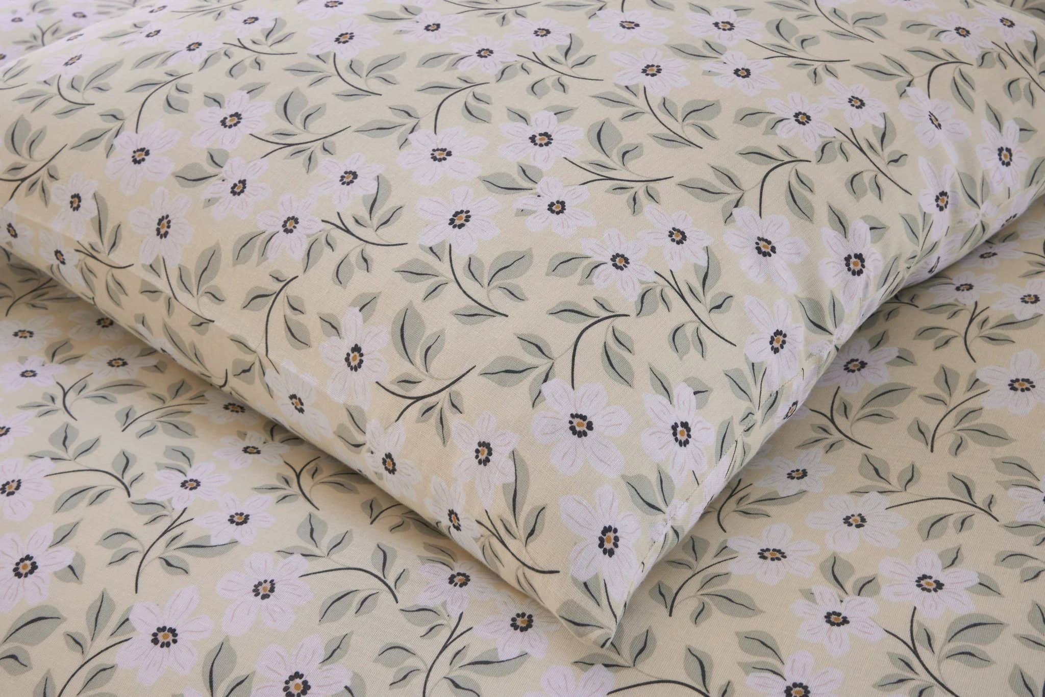 Parure housse de couette 3pcs 100% gaze de coton imprimé loucile by Baton Rouge