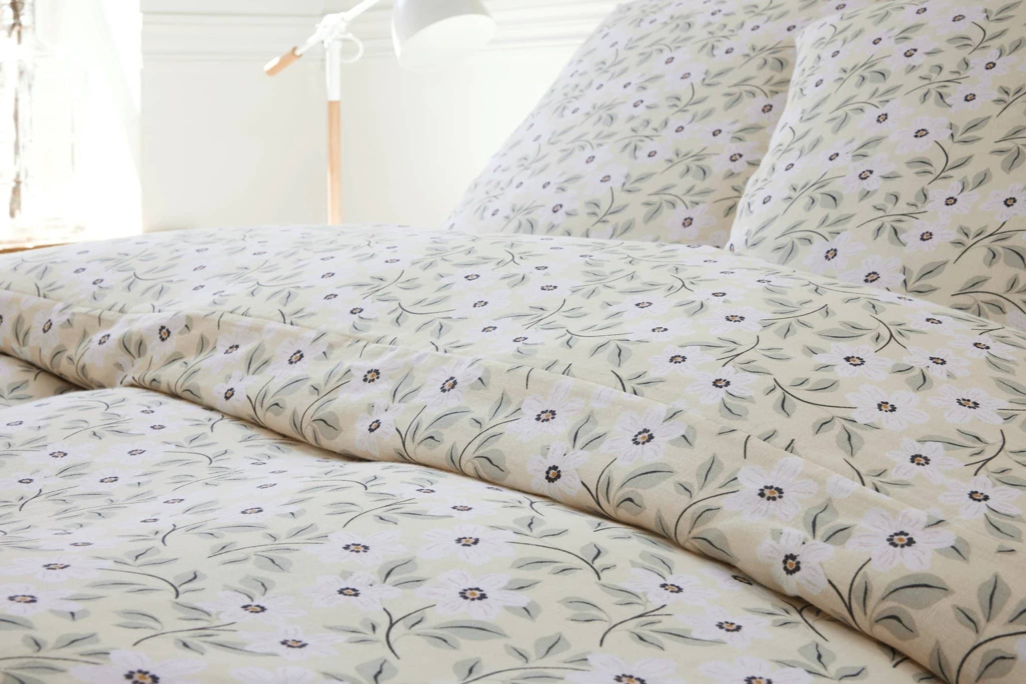 Parure housse de couette 3pcs 100% gaze de coton imprimé loucile by Baton Rouge