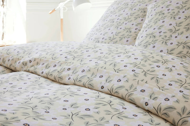 Parure housse de couette 3pcs 100% gaze de coton imprimé loucile by Baton Rouge