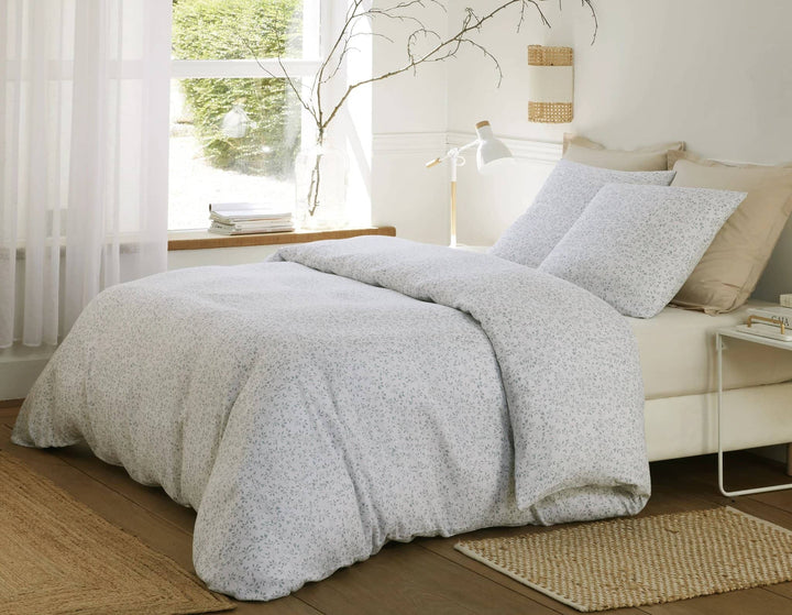 Parure housse de couette 3pcs 100% gaze de coton imprimé murmure by Baton Rouge