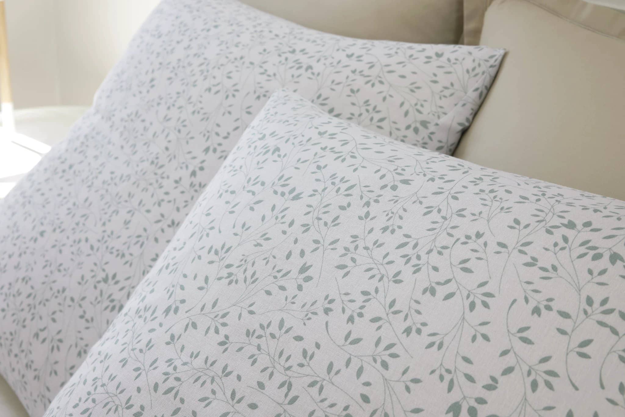 Parure housse de couette 3pcs 100% gaze de coton imprimé murmure by Baton Rouge
