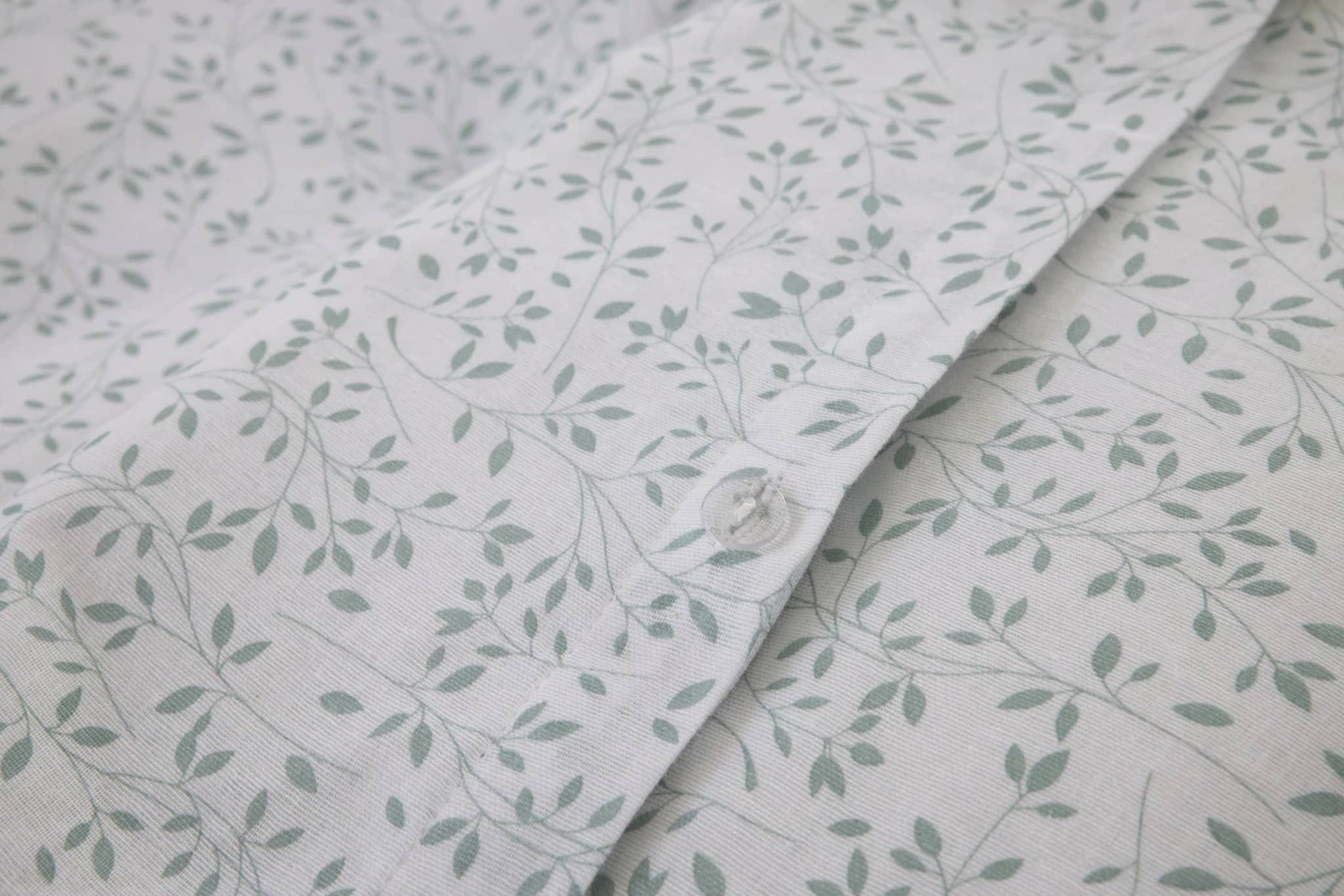 Parure housse de couette 3pcs 100% gaze de coton imprimé murmure by Baton Rouge