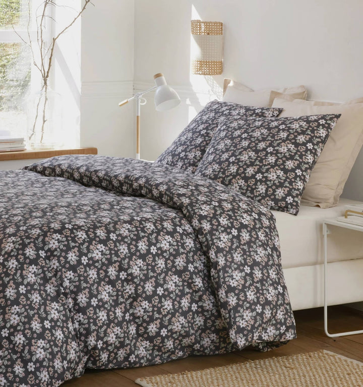 Parure housse de couette 3pcs 100% gaze de coton imprimé sakuria by Baton Rouge