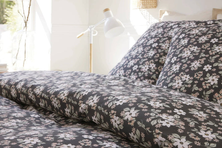 Parure housse de couette 3pcs 100% gaze de coton imprimé sakuria by Baton Rouge