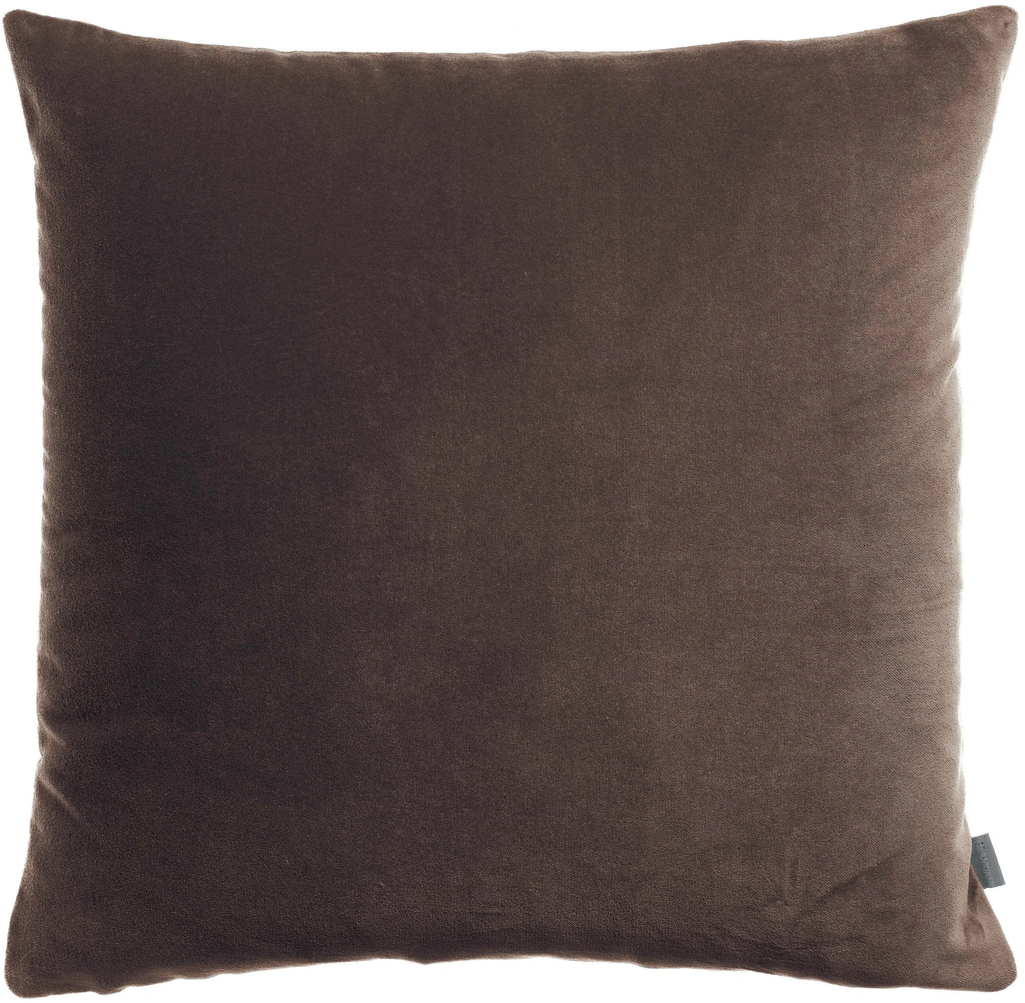 Vivaraise Coussin décoratif en velours Gris Foncé by Vivaraise