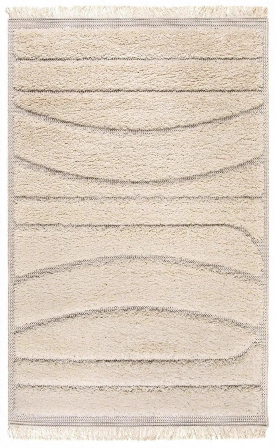 Tapis Solan 2 Neige by Vivaraise
