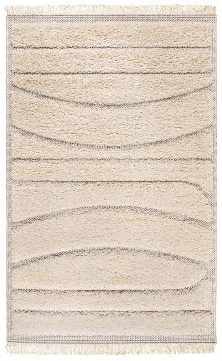 Tapis Solan 2 Neige by Vivaraise