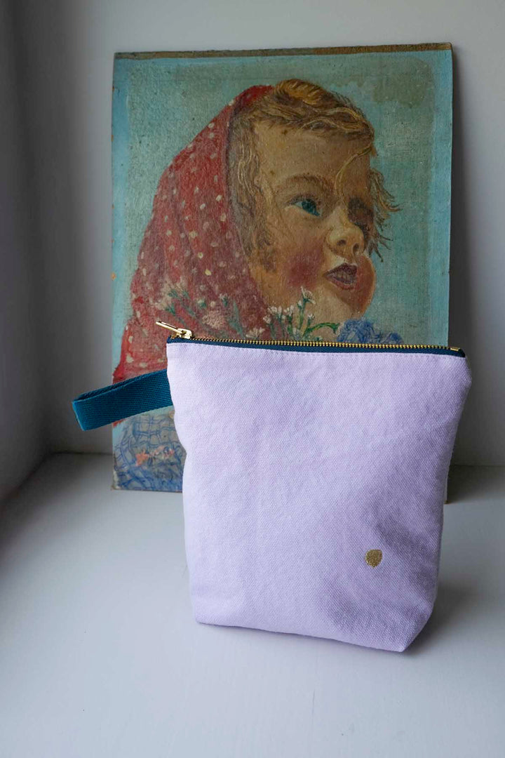 Trousse de toilette Iona Lilas 18 x 22 x 8 La Cerise sur le Gâteau