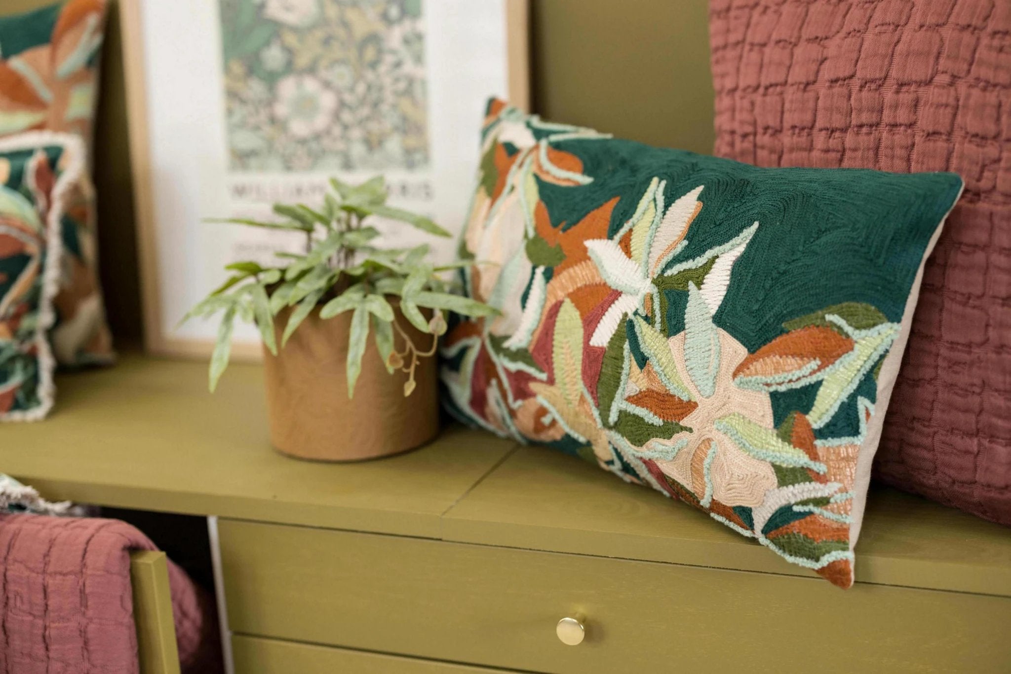 Coussin imprimé Alina by Vivaraise