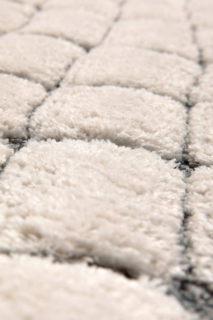 Tapis recyclé Antonio Neige by Vivaraise