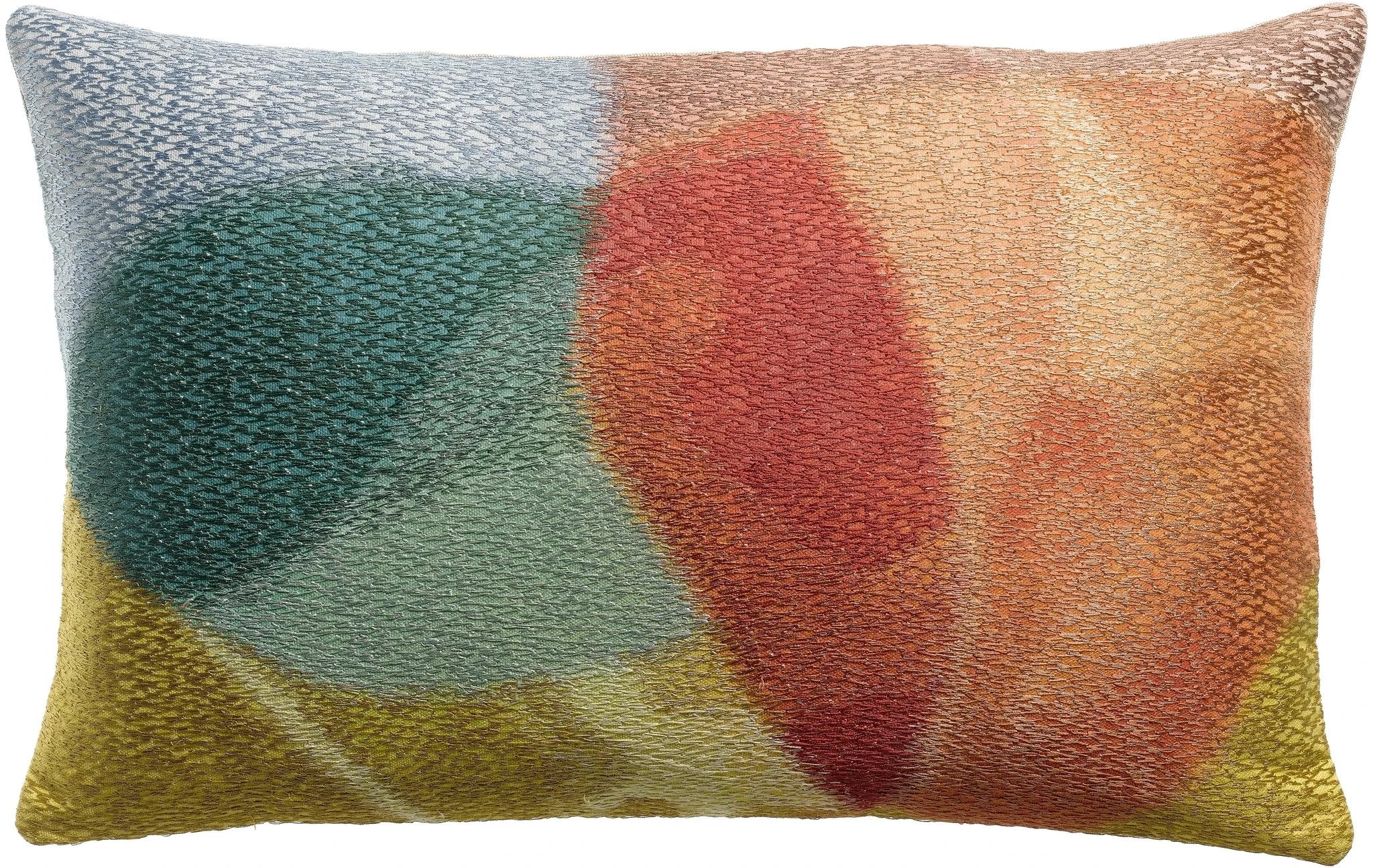 Coussin brodé Nevio Multico by Vivaraise