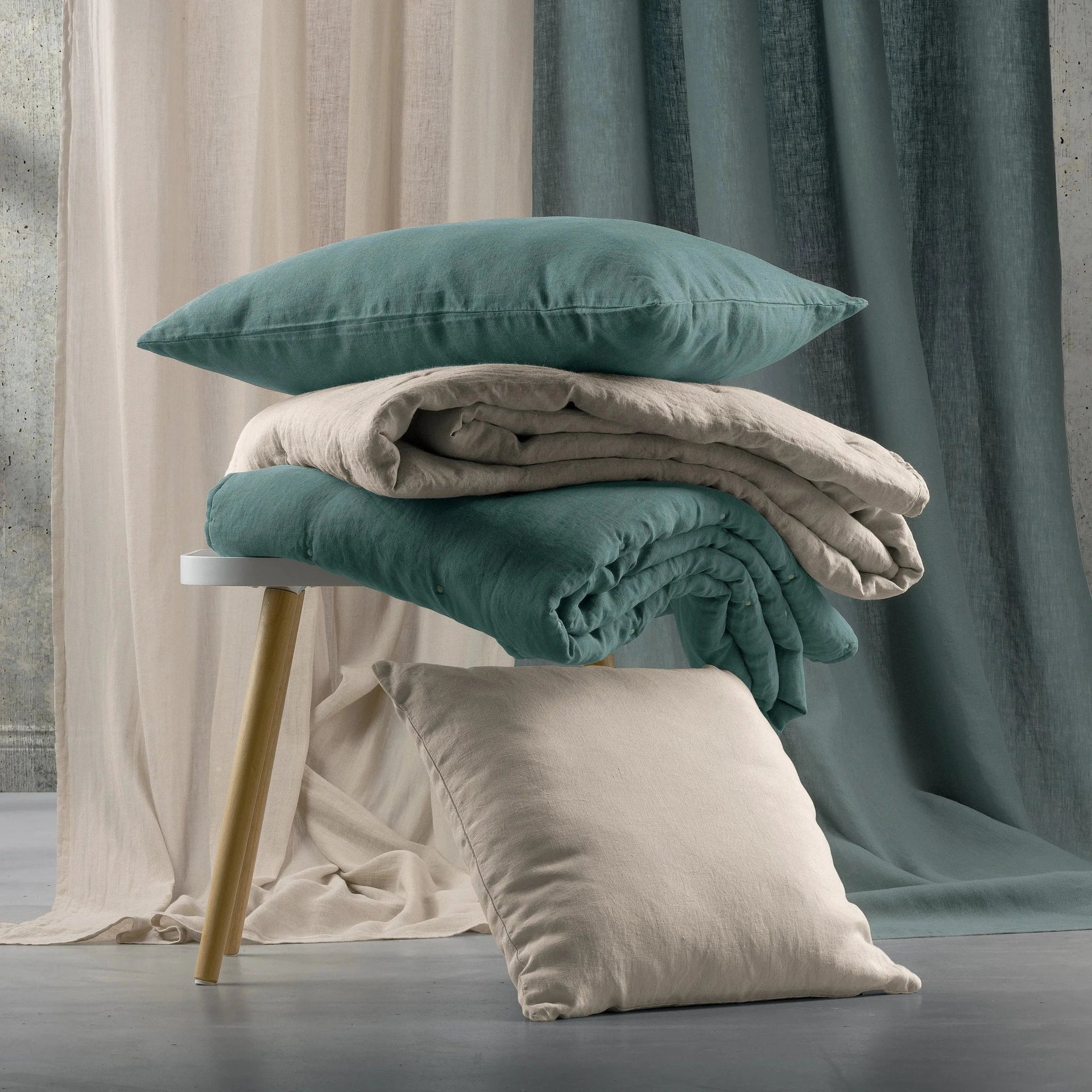 Coussin uni Zeff by Vivaraise