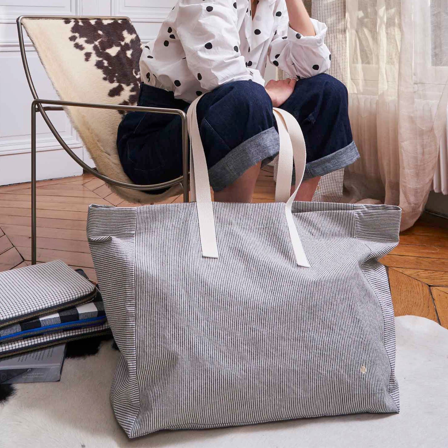 Sac cabas Finette Caviar La Cerise sur le Gâteau