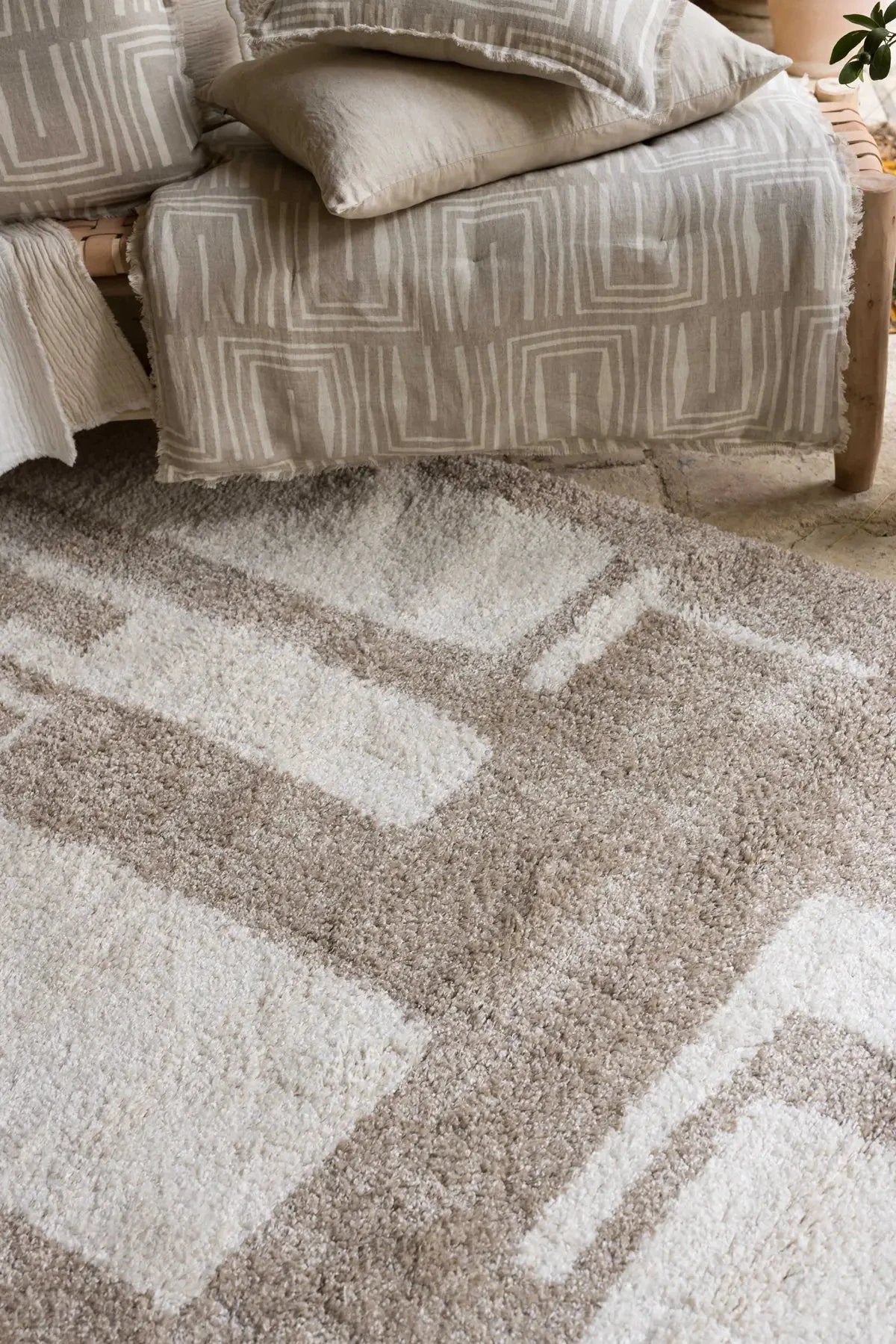 Tapis Nesma Naturel by Vivaraise
