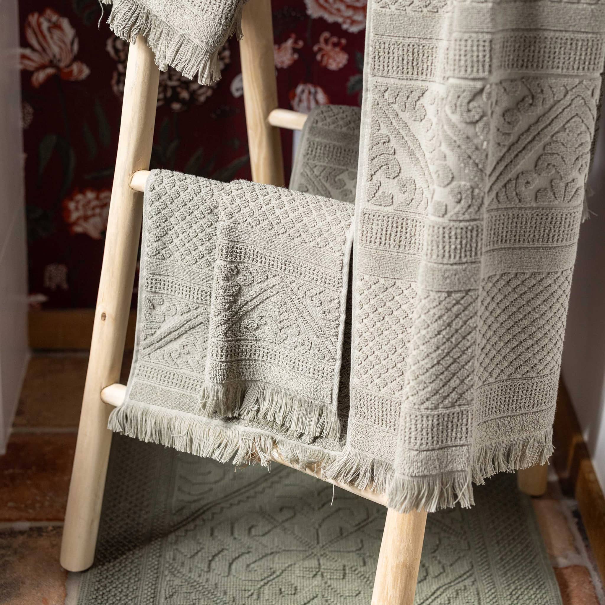 Serviette d'invité coton Zoé Vivaraise