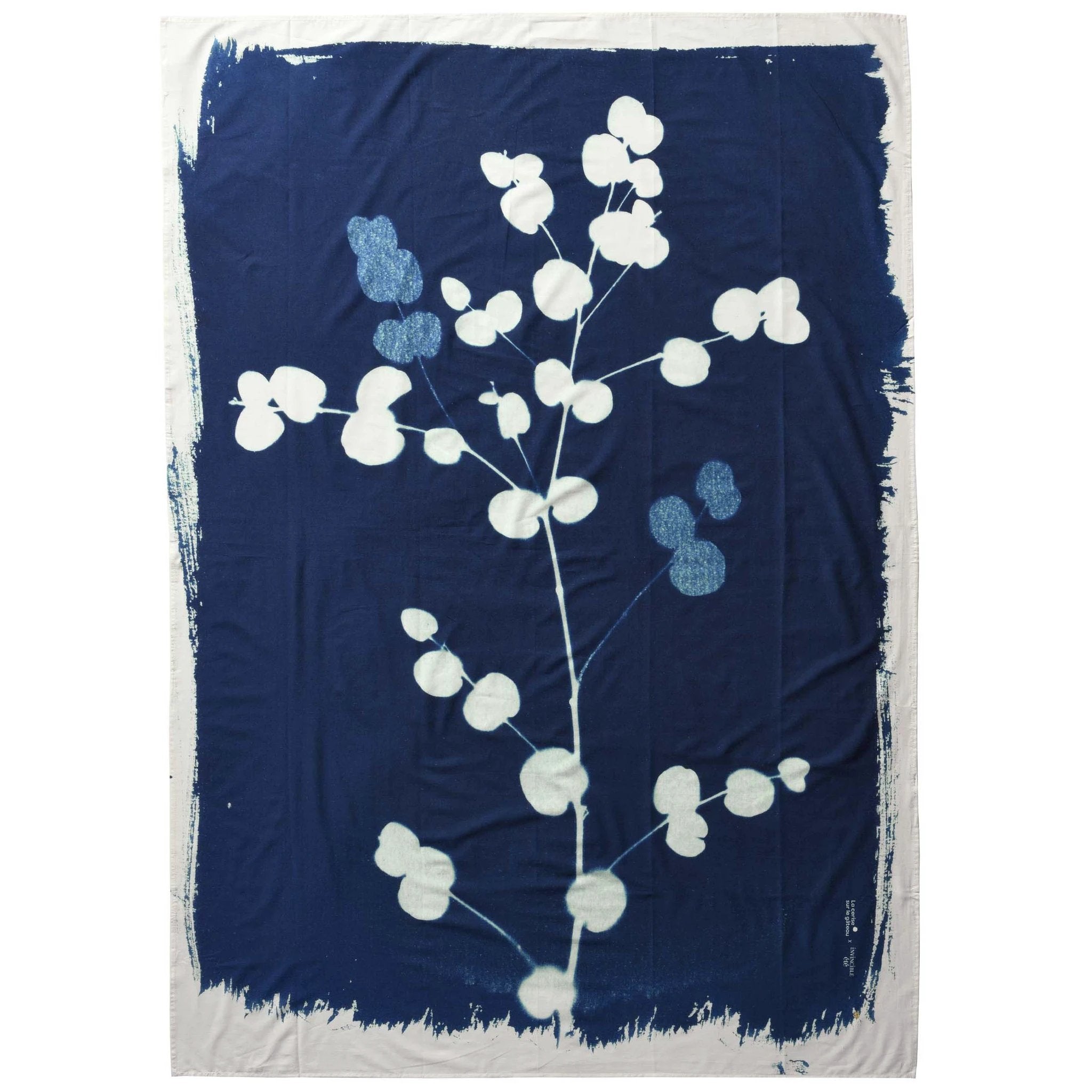 Torchon Eucalyptus Bleu by La Cerise sur le Gâteau