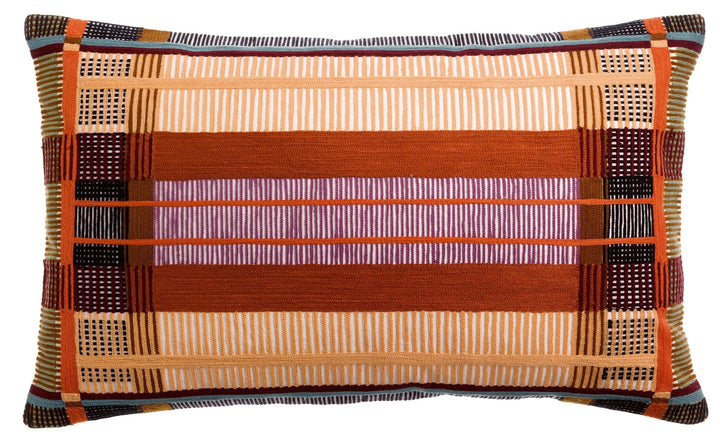 Coussin brodé Kaël Multico by Vivaraise