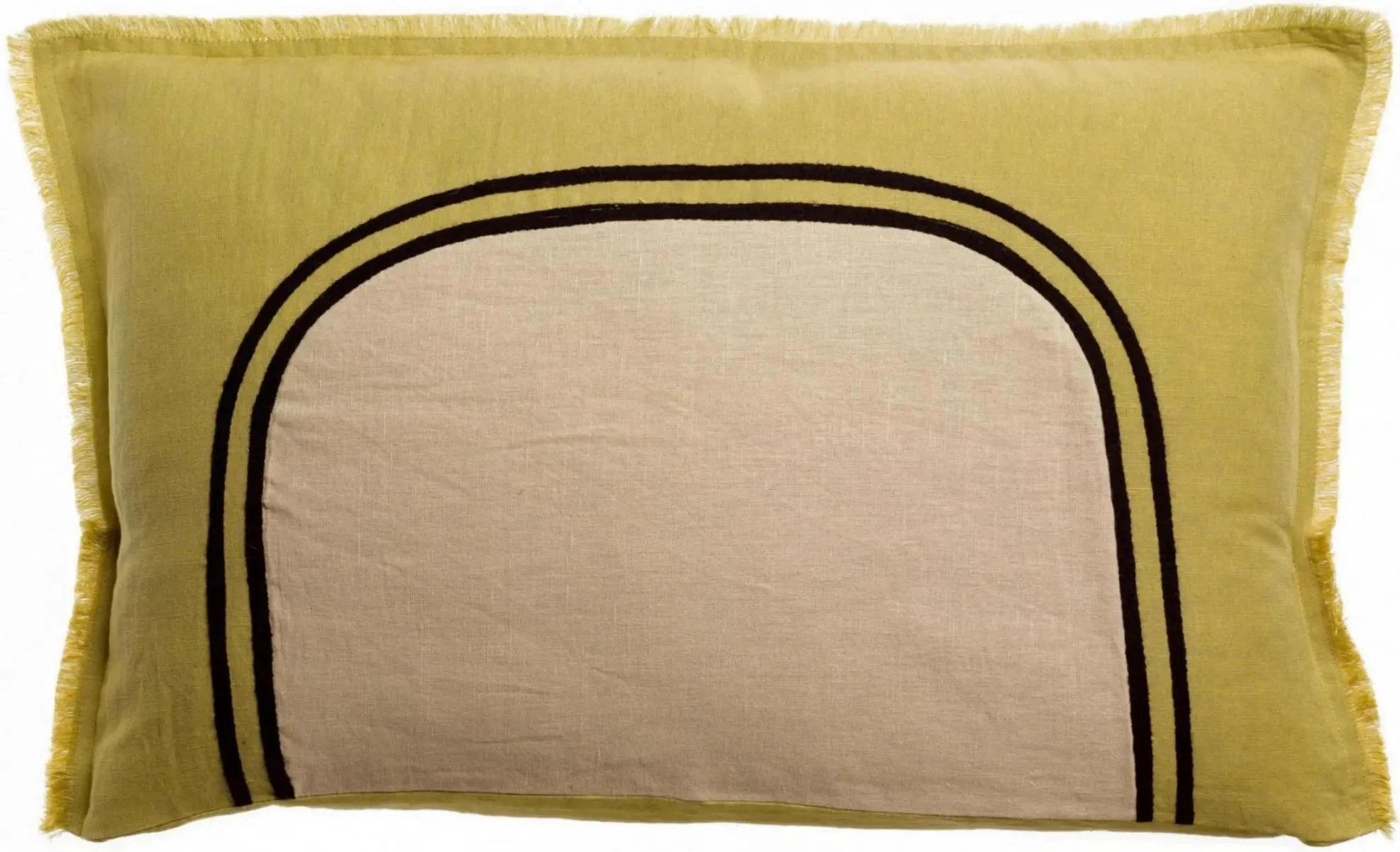 Coussin bicolore Laly by Vivaraise
