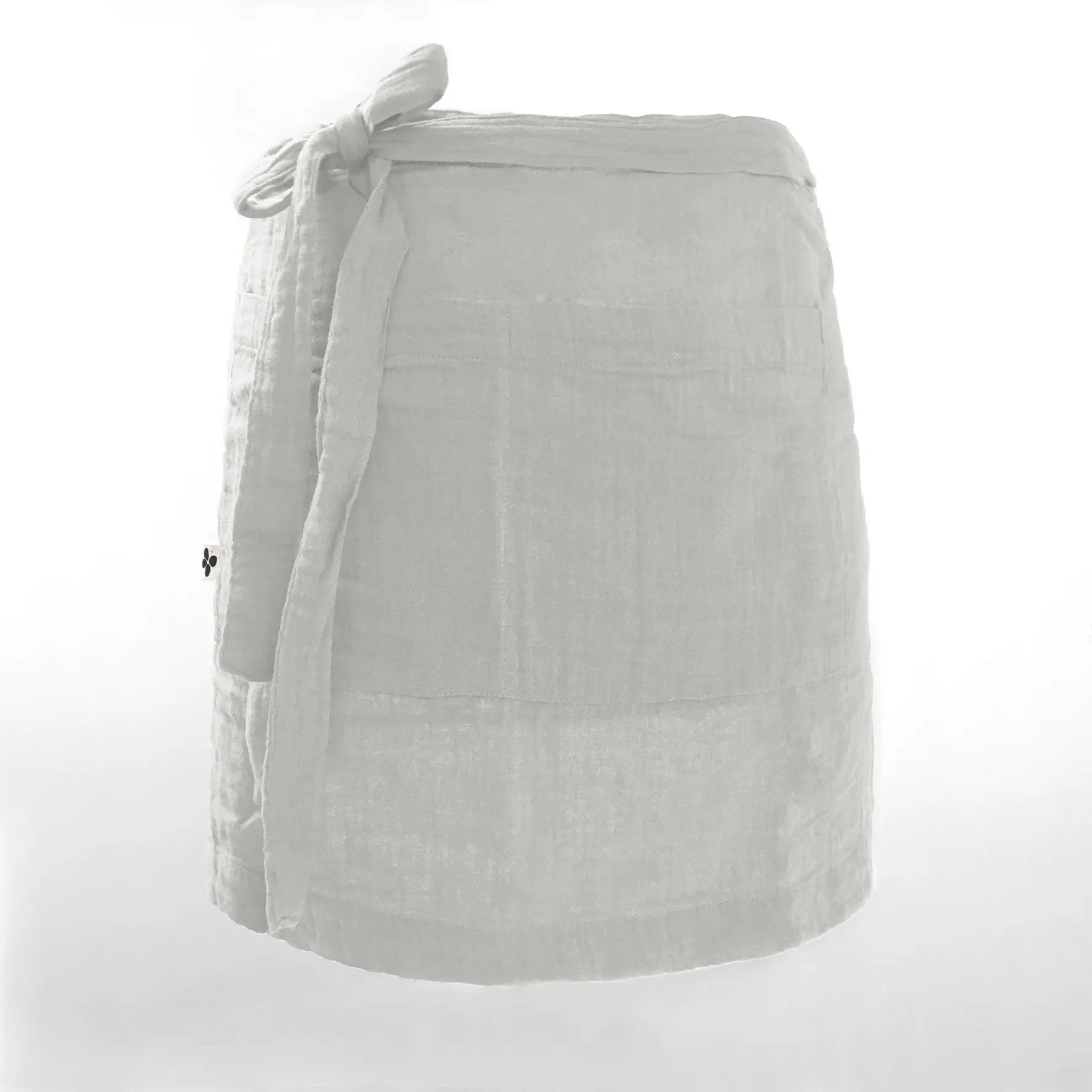 Tablier serveur 45 x 80 cm Gaze de coton unie GAÏA Nuage by L'effet papillon