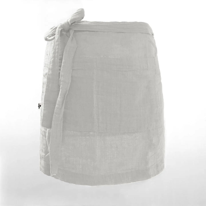 Tablier serveur 45 x 80 cm Gaze de coton unie GAÏA Nuage by L'effet papillon
