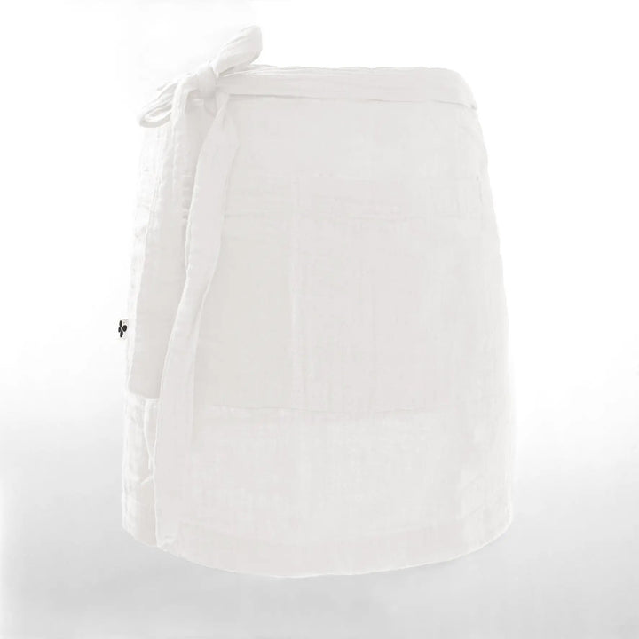Tablier serveur 45 x 80 cm Gaze de coton unie GAÏA Chantilly by L'effet papillon