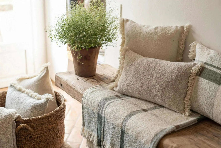 Plaid jacquard Jane 130 x 160 by Vivaraise