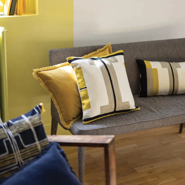 Coussin uni Fara by Vivaraise
