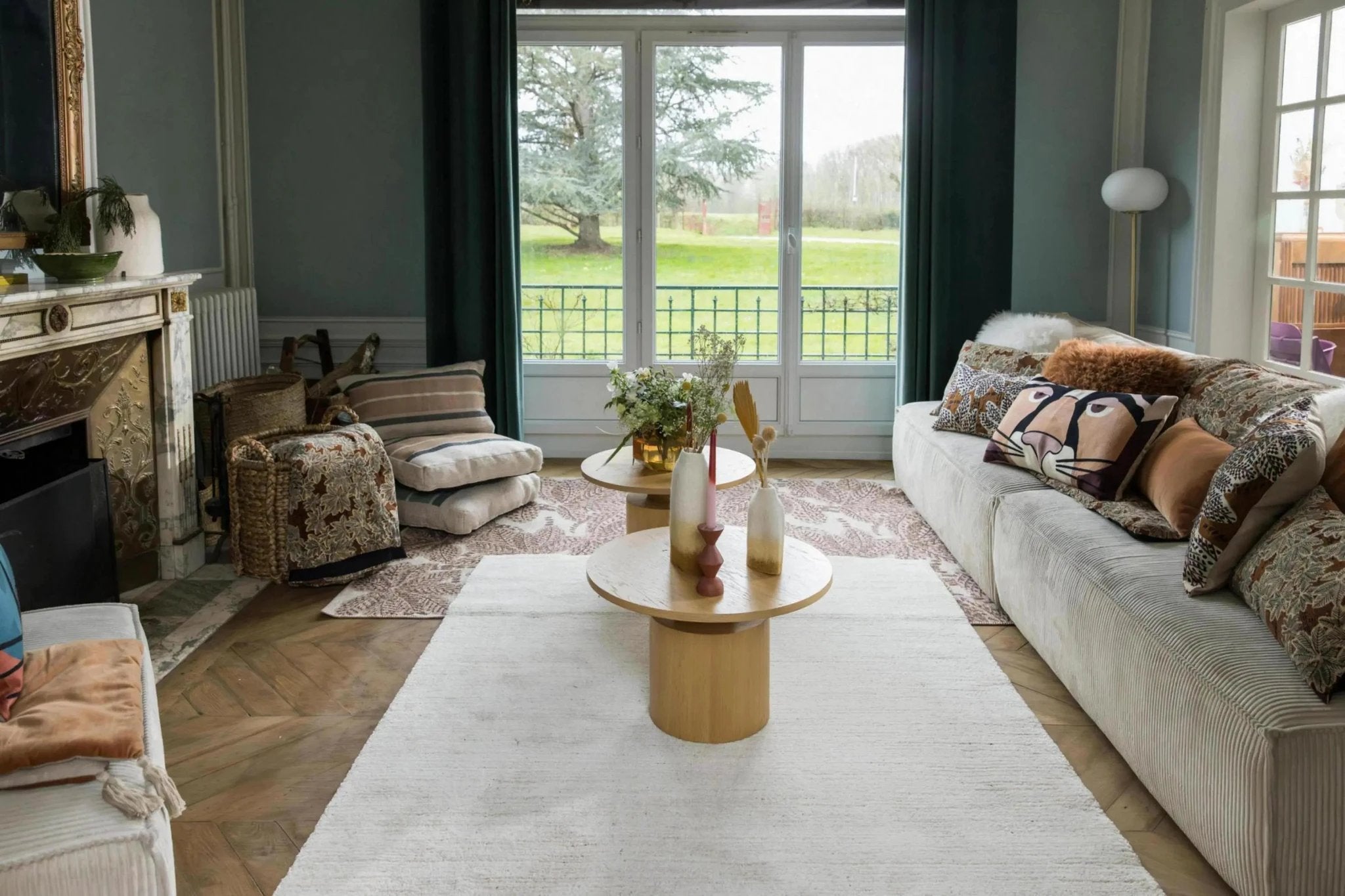 Tapis Larry Naturel by Vivaraise