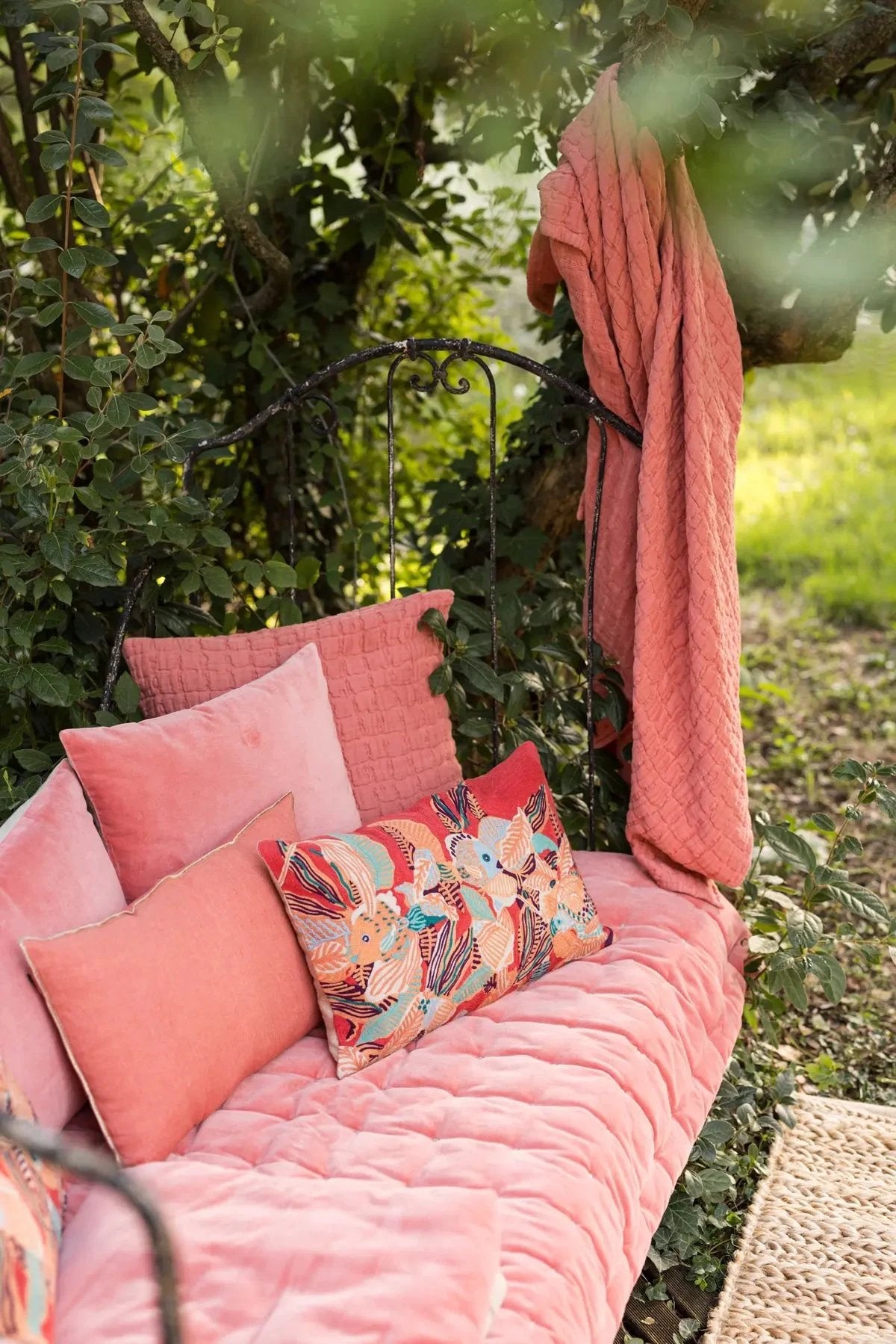 Coussin Stonewashed Swami by Vivaraise