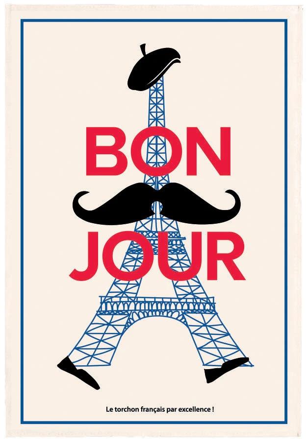 Torchon Bonjour Ecru by Winkler