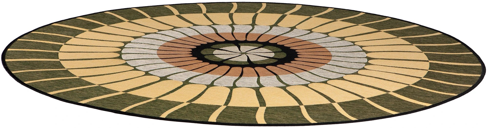 Tapis Zeno outdoor Cèdre by Vivaraise