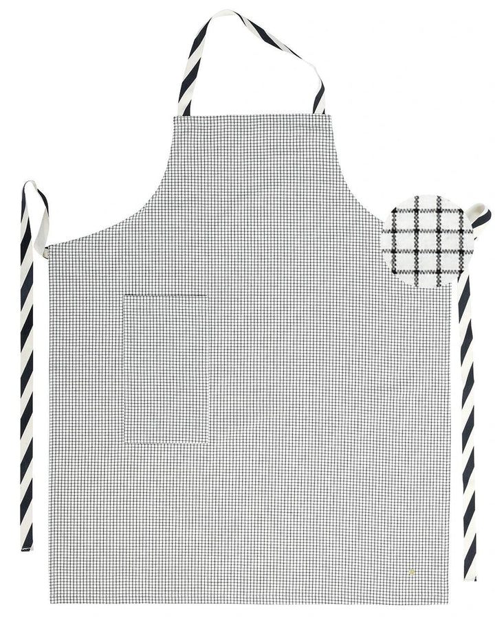 Tablier de cuisine Gustave Caviar 90 x 75 by La Cerise sur le Gâteau