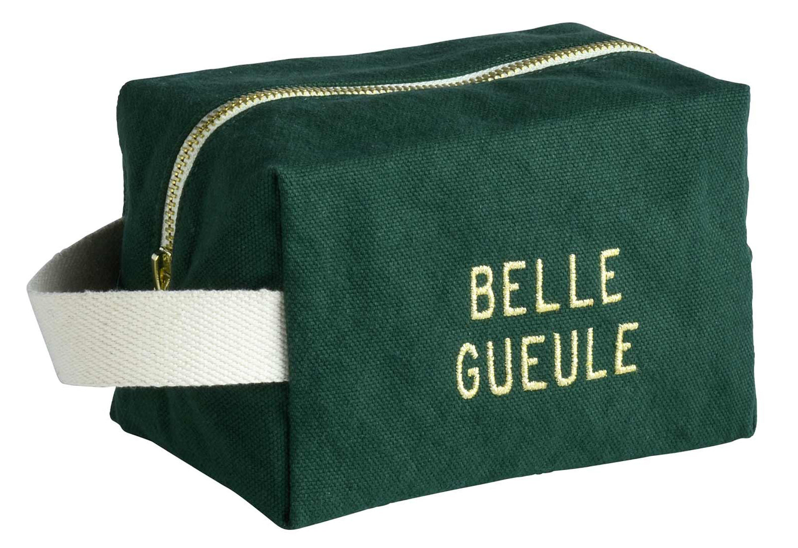Trousse cube BG Nori Vert S 15,5 x 10 x 10 La Cerise sur le Gâteau