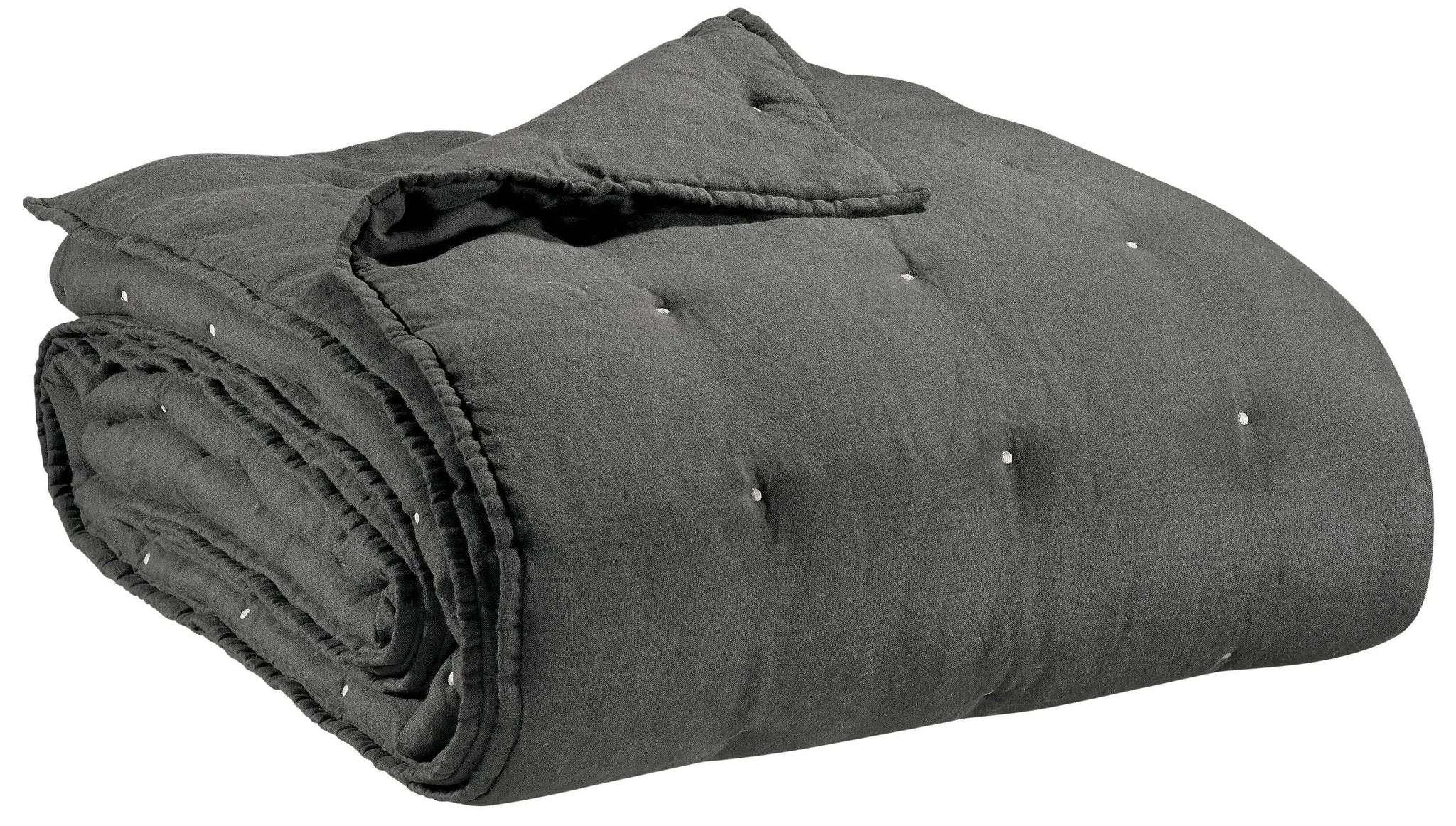Jeté de lit stonewashed Zeff Sable by Vivaraise