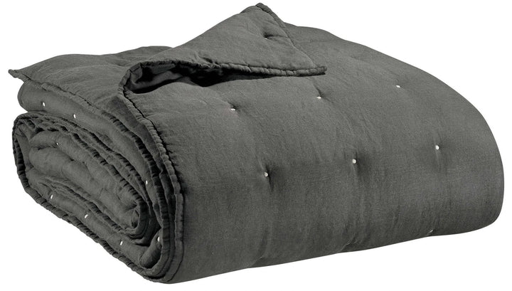 Jeté de lit stonewashed Zeff by Vivaraise