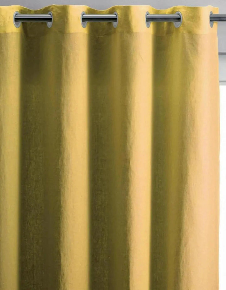Rideau en Lin stonewashed Zeff by Vivaraise