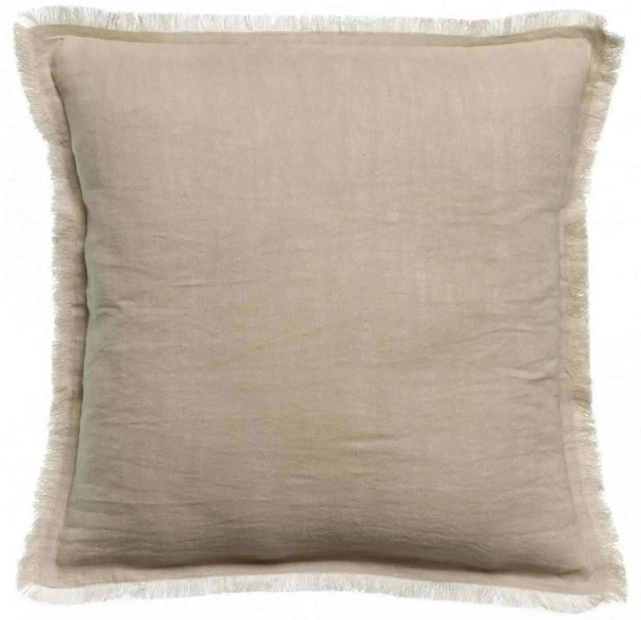 Coussin uni Laly Cèdre by Vivaraise