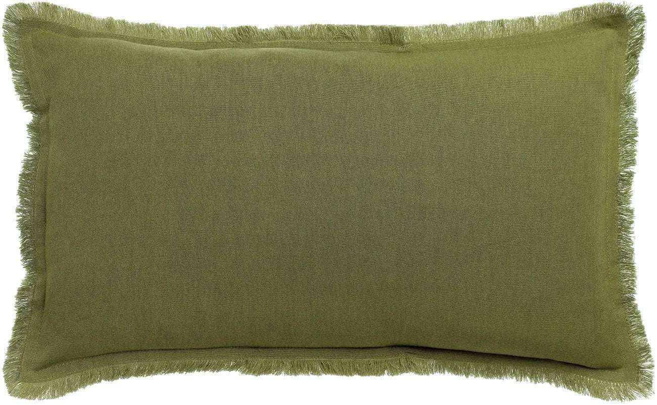 Coussin uni Laly Cèdre by Vivaraise