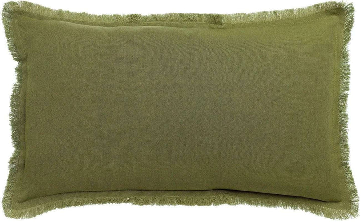 Coussin uni Laly Cèdre by Vivaraise