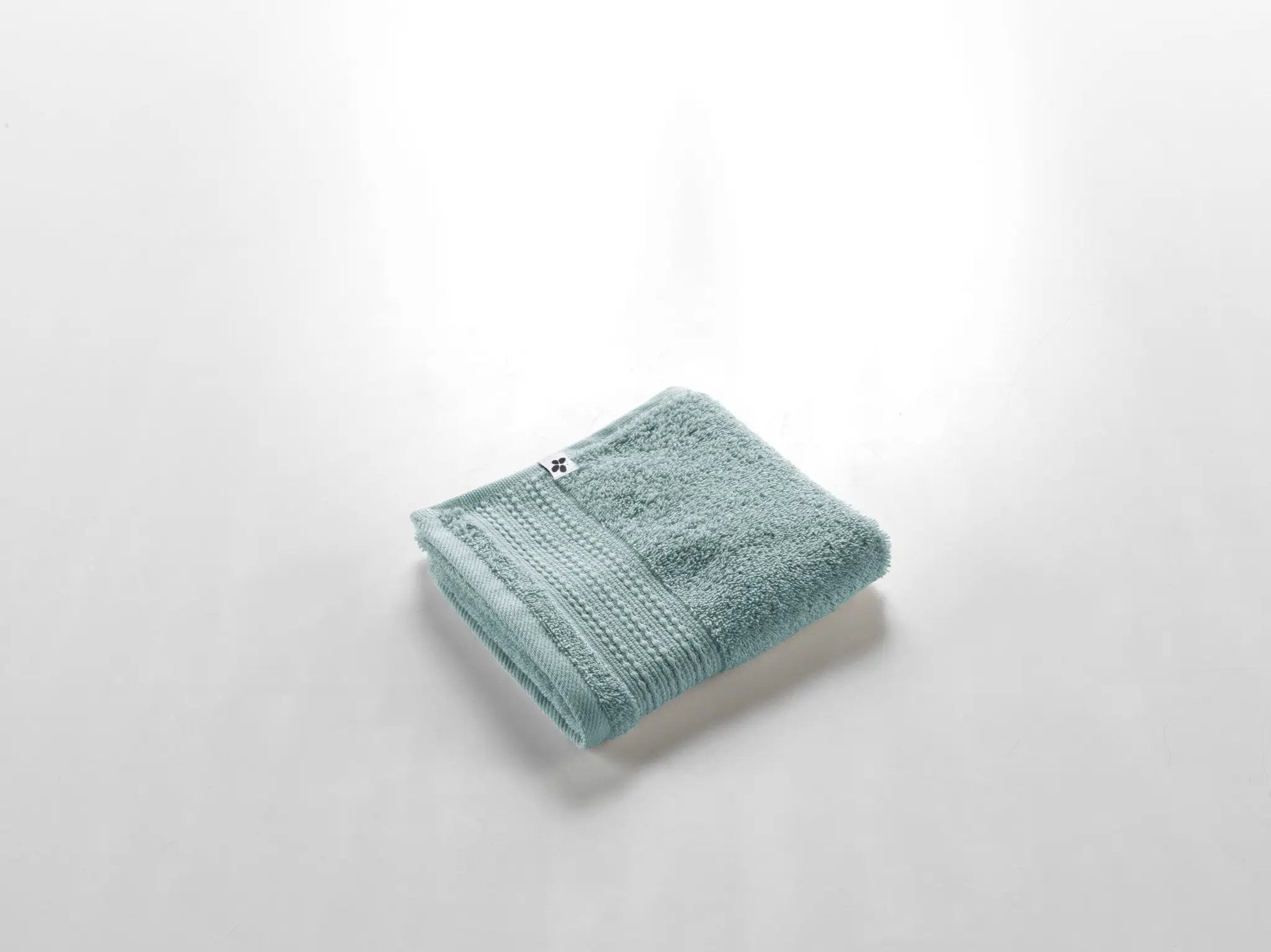 Serviette invité 30 x 50 cm GARANCE Bleu glacier by L'effet papillon