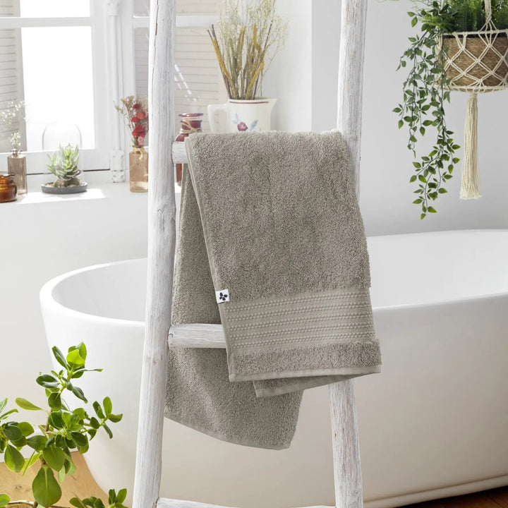 Serviette de toilette 50 x 90 cm GARANCE Argile by L'effet papillon
