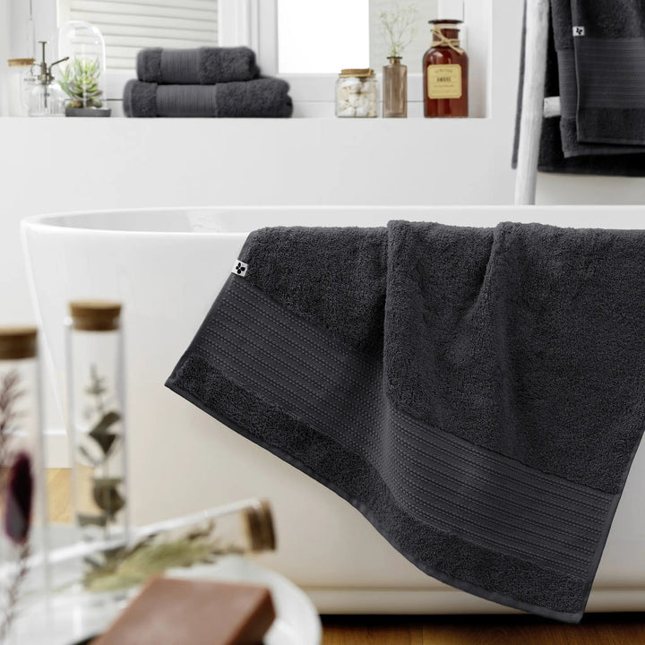 Serviette de douche 70 x 130 cm GARANCE Orage by L'effet papillon